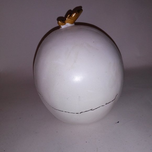 Halloween Decoration Skull Gold Bugs White Creepy Skeleton Head Home Decor Brand - Picture 8 of 13